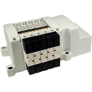 VV5QC11-L, 1000 Series, Base Mounted Manifold, Plug-in, Electrical entry Lead Wire Kit